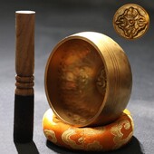 Budhistické spievajúce misy Ručne vyrobené nástenné dekoratívne misky Medená tibetská misa na meditáciu Jóga Budhizmus Darčeky Domáce dekorácie Remeslá