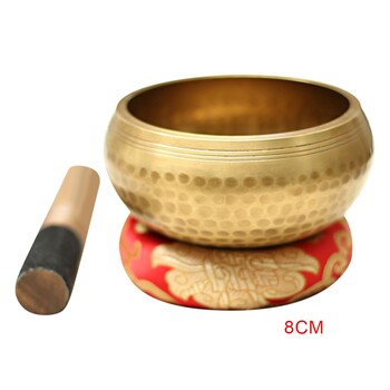 Buddhism Singing Bowls Χειροποίητα διακοσμητικά πιάτα τοίχου Χάλκινο Θιβετιανό μπολ για διαλογισμό Δώρα γιόγκα Βουδισμός Χειροτεχνίες διακόσμησης σπιτιού