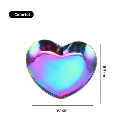 Šiuolaikinis paprastas metalinis nerūdijančio plieno laikymo padėklas papuošalų ekranas, šaudymo rekvizitai, smulkmenos, daugiafunkcinė dėžutė