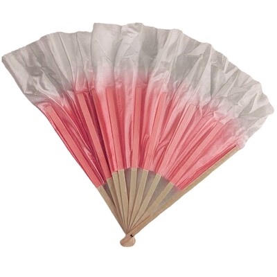 Performance Dancing Silk Fans Klasszikus néptánc Bambusz Összecsukható Legyező Kínai Hagyományos Divat Szalag Kézi Legyező Elegáns