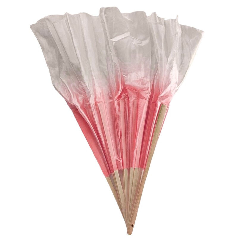 Performance Dancing Silk Fans Klasszikus néptánc Bambusz Összecsukható Legyező Kínai Hagyományos Divat Szalag Kézi Legyező Elegáns