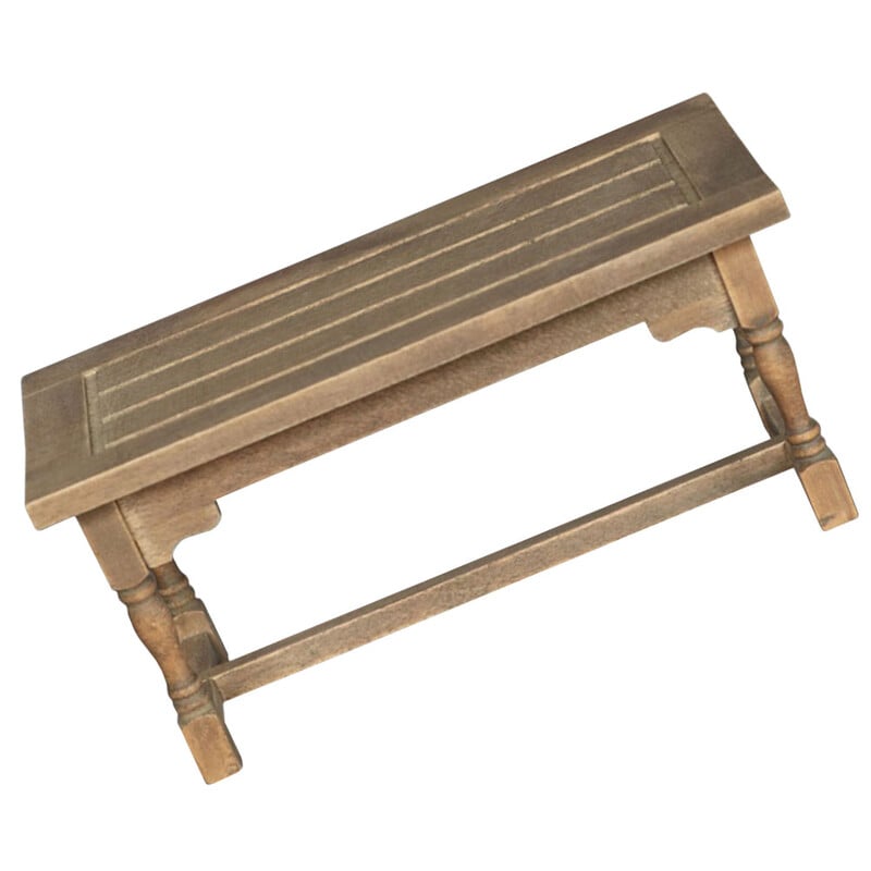 Rašomasis stalas Miniatiūriniai baldai Biuro namai Kavos staliukai Lėlių namelio ornamentas 1/ 12 Baldai Medinės lėlės