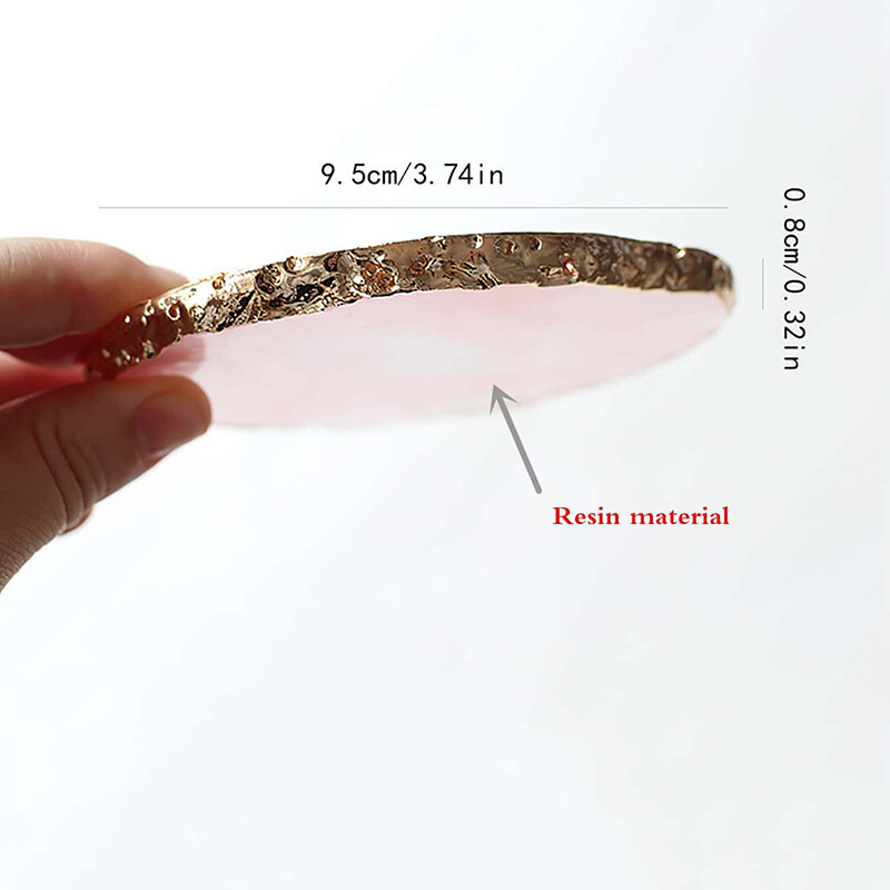 Neregulāra daudzkrāsu sveķu juvelierizstrādājumu paplāte mājas glabāšanai Desktop Clutter Ring Kaklarota Organis nagu mākslas palete