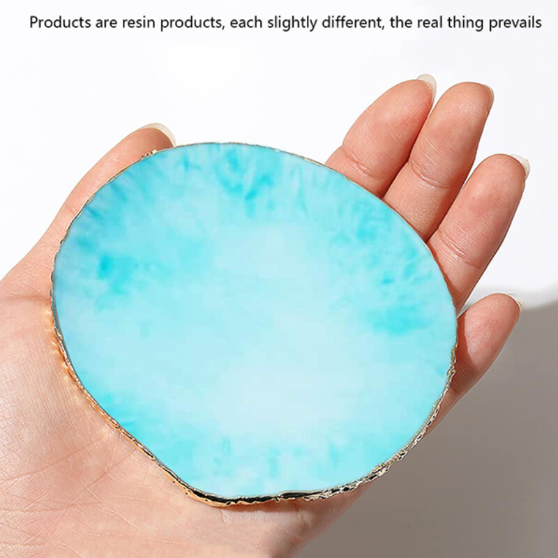 Neregulāra daudzkrāsu sveķu juvelierizstrādājumu paplāte mājas glabāšanai Desktop Clutter Ring Kaklarota Organis nagu mākslas palete