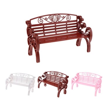 Miniature Miniature Plastic Furniture /12 Doll Room Υπνοδωμάτιο Fairy Garden