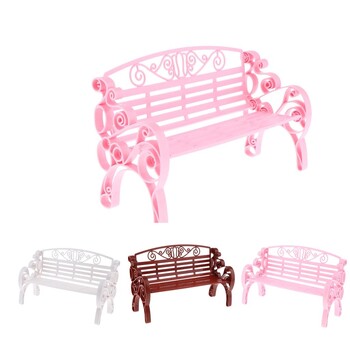 Miniature Miniature Plastic Furniture /12 Doll Room Υπνοδωμάτιο Fairy Garden