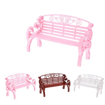 Miniature Miniature Plastic Furniture /12 Doll Room Υπνοδωμάτιο Fairy Garden