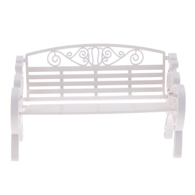 Miniatūras miniatūras plastmasas mēbeles / 12 leļļu istaba guļamistaba Fairy Garden