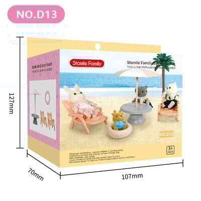 2022 Mobilier nou Accesorii pentru miniatura Forest Family Miniatura 1/12 Slide Accesorii pentru casa de papusi Jucarie pentru copii Cadouri Miniaturi