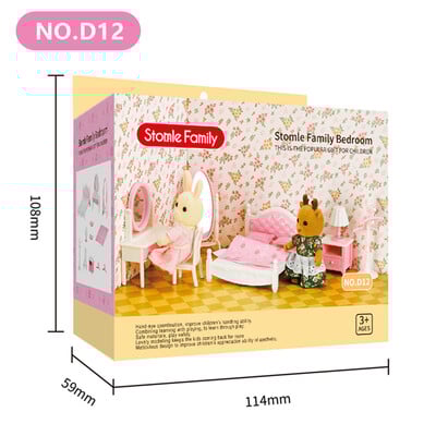 2022 Mobilier nou Accesorii pentru miniatura Forest Family Miniatura 1/12 Slide Accesorii pentru casa de papusi Jucarie pentru copii Cadouri Miniaturi