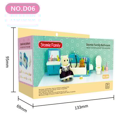 2022 Mobilier nou Accesorii pentru miniatura Forest Family Miniatura 1/12 Slide Accesorii pentru casa de papusi Jucarie pentru copii Cadouri Miniaturi