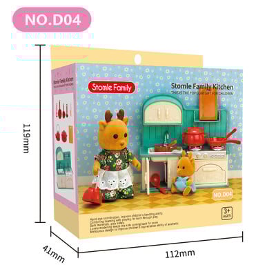 2022 Mobilier nou Accesorii pentru miniatura Forest Family Miniatura 1/12 Slide Accesorii pentru casa de papusi Jucarie pentru copii Cadouri Miniaturi