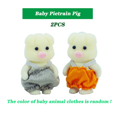 Elephant Baby Dollhouse Vonios kambarys „Pasidaryk pats“ tualeto reikmenys 1/12 Forest Family Miniatiūros Baldai lėlėms Žaislas Virtuvė Mergaitei Dovanos