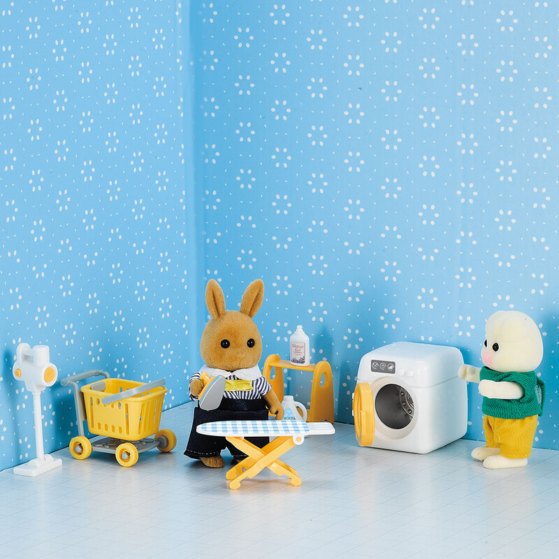 Elephant Baby Dollhouse Vonios kambarys „Pasidaryk pats“ tualeto reikmenys 1/12 Forest Family Miniatiūros Baldai lėlėms Žaislas Virtuvė Mergaitei Dovanos