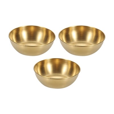 3бр. Съд за соев сос от неръждаема стомана Малко ястие Съд за подправки за сос Домашен хотел Кухня Японски съд за потапяне в сос