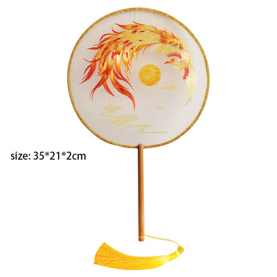 Двустранно ветрило за бродерия Су Вентилатор за бродерия Танцуващи реквизити