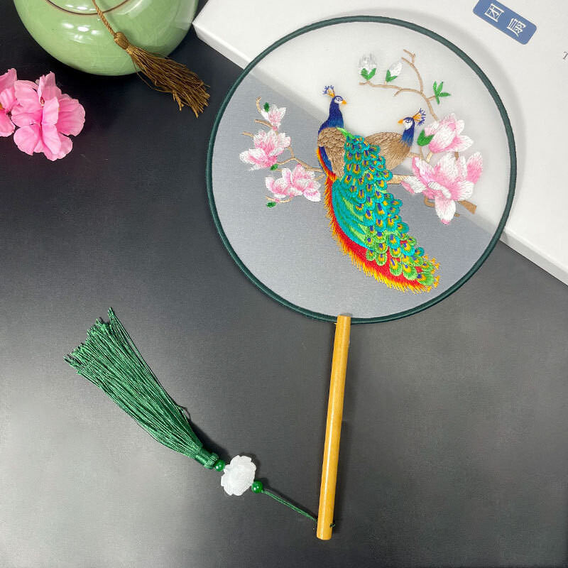 Двустранно ветрило за бродерия Су Вентилатор за бродерия Танцуващи реквизити