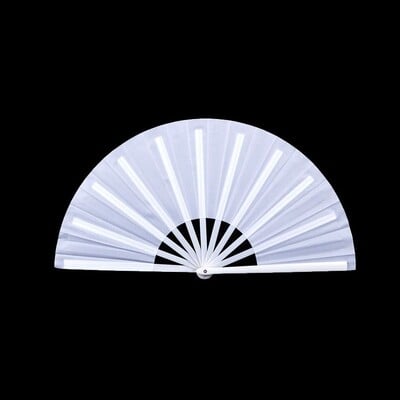 Nový čínsky štýl, veľký skladací ručný ventilátor, plastový látkový ventilátor, muži a ženy, festivalový tanečný darček, svadobný ventilátor, dekorácia na pódium