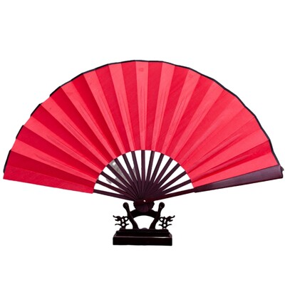 8 hüvelyk üres, összecsukható ventilátor, keleti stílusú, kézi ventilátor, összecsukható selyemszövet ventilátor, barkácsolás, írás és festés diákoknak kávézó