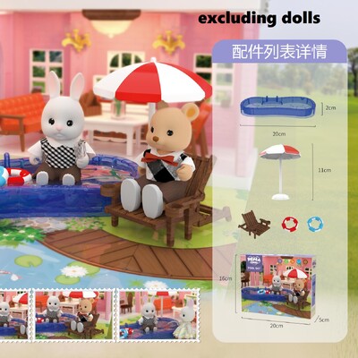 mini supermarket jocuri cumpărături casă de păpuși accesorii mobilier jucării pentru educație intelectuală pentru copii jucării de interacțiune cu familia