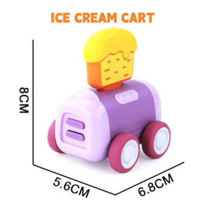 6 stilių gurmaniškas animacinis filmas Q versija, mini, atsitraukiama mašina, bulvytės, mėsainiai, sūpynės, inercija, žaislas, lėlių namelis, berniukas, žaislas, vaikų gimtadienio dovana