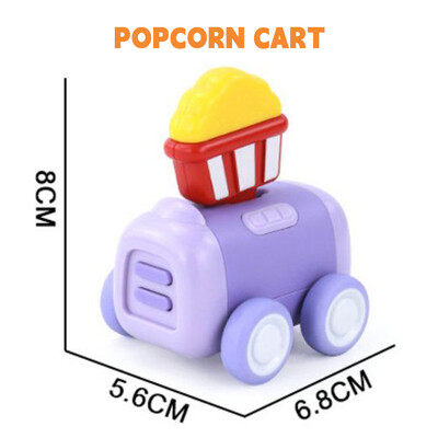 6 stilių gurmaniškas animacinis filmas Q versija, mini, atsitraukiama mašina, bulvytės, mėsainiai, sūpynės, inercija, žaislas, lėlių namelis, berniukas, žaislas, vaikų gimtadienio dovana