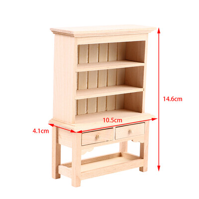 1:12 Domček pre bábiky Miniatúrna skriňa Drez Komoda so zásuvkami Knižnica Model Šatník Úložný priestor Skrinka Nábytok Domček pre bábiky Príslušenstvo