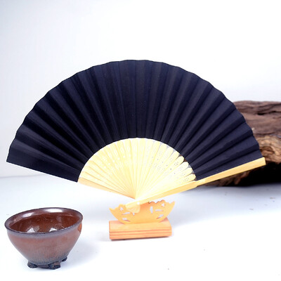 1/3/5/10 db Összehajtható papírlegyező hordozható kínai bambuszlegyező esküvői ajándékok vendégnek születésnapi parti dekoráció gyerekeknek festés