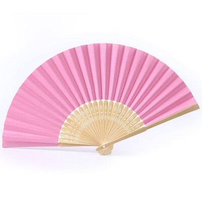 1/3/5/10 db Összehajtható papírlegyező hordozható kínai bambuszlegyező esküvői ajándékok vendégnek születésnapi parti dekoráció gyerekeknek festés