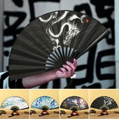 Ručný tancujúci ventilátor Vintage štýl Skladací ručný ventilátor Prenosný skladací ventilátor Svadobné párty Foto rekvizity Darčeky pre hostí Domáce dekorácie Remeslá