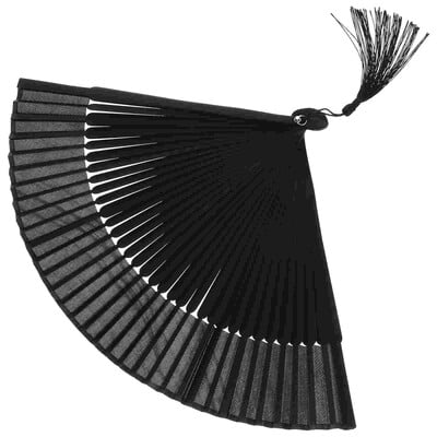 Skladací ventilátor ručný vreckový čínsky muž skladací veľký orientálny látkový látkový japonský ventilátor držaný dospelí pre fanúšikov