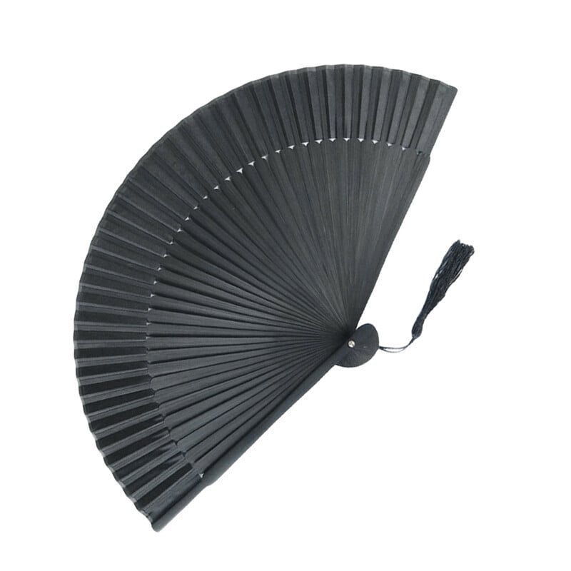 Skladací ventilátor ručný vreckový čínsky muž skladací veľký orientálny látkový látkový japonský ventilátor držaný dospelí pre fanúšikov