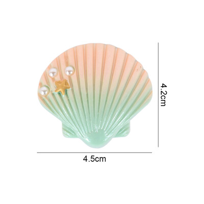 1 buc rășină stea de mare coajă de bijuterii pentru realizarea de bijuterii DIY case pentru telefon mobil ornamente pentru rezervor de pește acvariu accesorii pentru decorarea casei