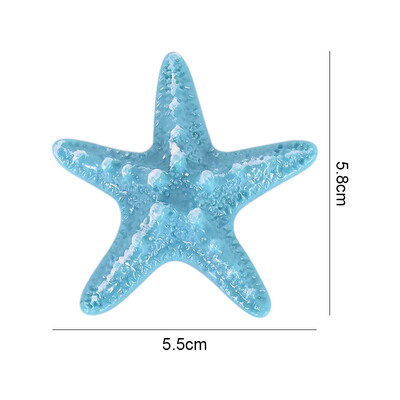 1 buc rășină stea de mare coajă de bijuterii pentru realizarea de bijuterii DIY case pentru telefon mobil ornamente pentru rezervor de pește acvariu accesorii pentru decorarea casei