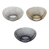 Σιδερένιο καλάθι με φρούτα σερβιρίσματος Bowl Hollow Design για Μπουφέ Πάγκου Κουζίνας