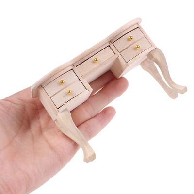 1:12 Miniatúrny nábytok do domčeka pre bábiky, konferenčný stolík, počítačový stôl, model domčeka pre bábiky, obývačka, kuchyňa, voľný čas, stôl