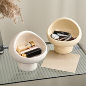 Namų gyvenamasis dekoras Kūrybiškas grybo formos laikymo padėklas Modernus interjeras Stalo dekoravimas Priedai Keraminiai smulkūs indai