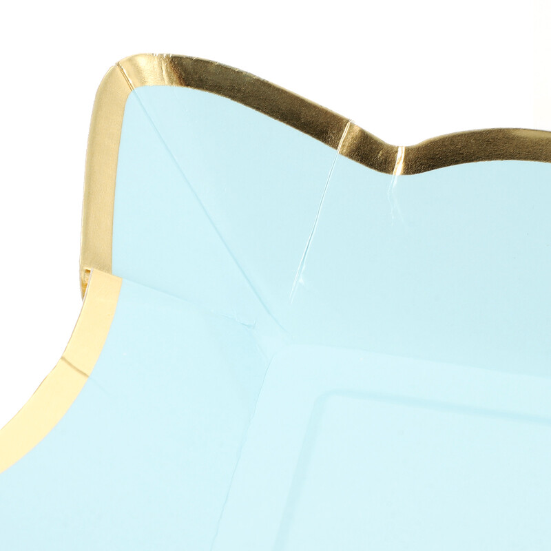 Maisto padėklai vakarėliams švediškas stalas Baltas dekoras Kvadratinis popierinis nėrinių lėkštės puodeliai Vakarėlių padėklai ir lėkštės Sausainių vakarėliams Kartoninis serviravimas