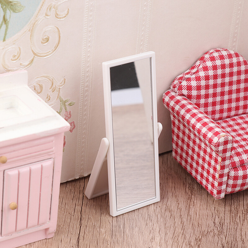 1:12 Dollhouse Miniatúrna simulácia Celovečerný zrkadlový model Nábytok Príslušenstvo pre domčeky pre bábiky Detské hračky