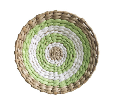 Συνδυαστική διακόσμηση τοίχου Rattan Grass Weaving Rattan Grass Weaving για Σαλόνι Υπνοδωμάτιο Πιάτα φόντου Deco για το σπίτι