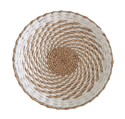 Συνδυαστική διακόσμηση τοίχου Rattan Grass Weaving Rattan Grass Weaving για Σαλόνι Υπνοδωμάτιο Πιάτα φόντου Deco για το σπίτι