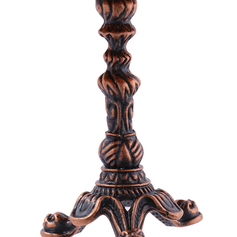 1:12 Lėlių namelis Miniatiūriniai baldai Mediniai apvalūs virtuvės staliukai ir taburetė