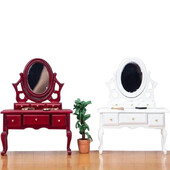 Τραπεζάκι ντυσίματος 1 ΤΕΜ 1:12 Αξεσουάρ μοντέλου μινιατούρες κουκλόσπιτου