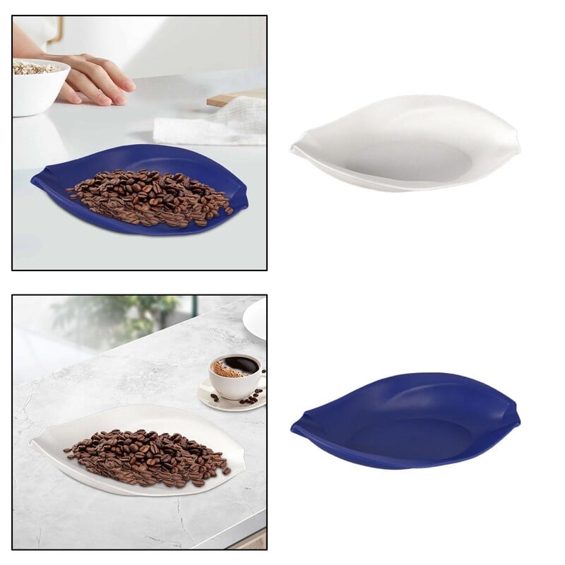 Užkandžių patiekimo padėklas Kavos pupelių svėrimo mėginių lėkštė Daugiafunkcis birios arbatos padėklai Kavos pupelių padėklas skirtas namų prekybai