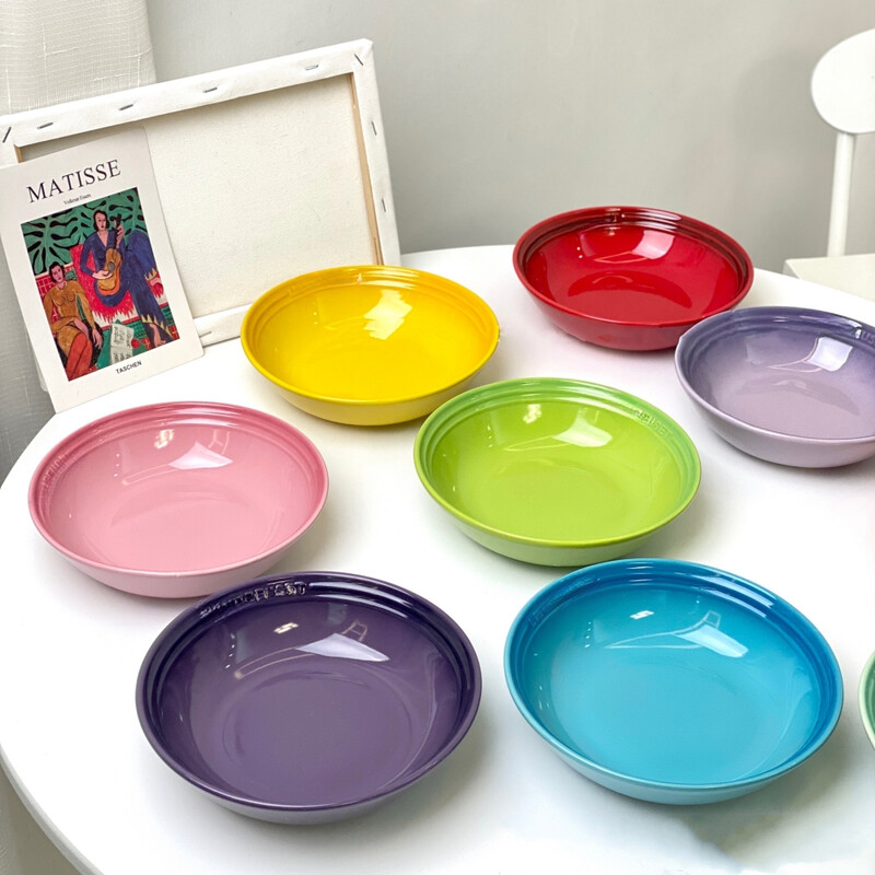 7 colių keraminis dubuo, porcelianinė virtuvės indų lėkštė, apvalūs makaronų ramen salotų dubenys iš grūdų makaronų dubenys, mikrobangų krosnelė 18 cm