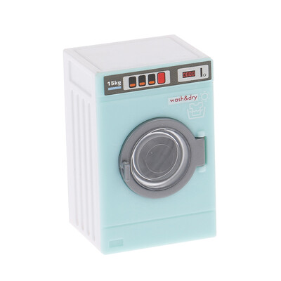 Куклена къща 1:12 Миниатюрен модел мини пералня Аксесоари за мебели Играчки