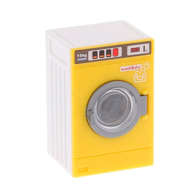 Куклена къща 1:12 Миниатюрен модел мини пералня Аксесоари за мебели Играчки