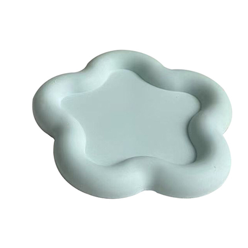 Silikoninė apvali/širdies/gėlės/katės formos padėkliuko formos neslystanti padėkliukų žvakidė rankų darbo