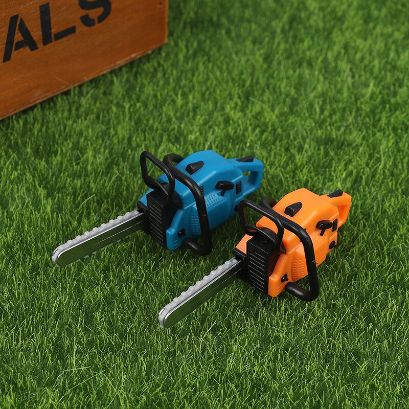 1 ks Simulácia Opravárenský Nástroj Píla 1:12 Domčeky pre bábiky Miniatúrna Reťazová Píla Kosačka na Trávu Záhradná Dekorácia Nábytok Príslušenstvo Hračky