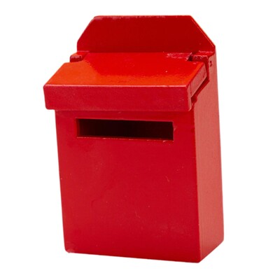 1:12 Lėlių namelio pašto dėžutės „pasidaryk pats“ scena „pasidaryk pats“ aksesuarų dekoravimas, mikro kraštovaizdžio modelis „Pretend Play“ baldų modelis dovanoms vaikams